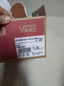 Tnis Vans Slip Platform 37