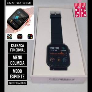 Smartwatch M1 + Carregador