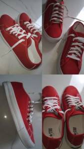 Tenis Estilo All Star Vermelho
