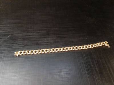 Pulseira De Ouro 18 14 Grama