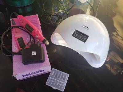 Kit Cabine + Lixadeira Eltrica