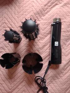 Escova De Cabelo Conair Rotating Diamond Brilliance Air Brush
