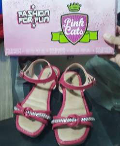 Sandlia Infantil, Marca Pink Cats, Tm: 26.
