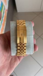 Relgio Rolex Datejust Dourado Super Clone
