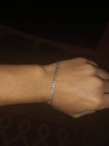 Pulseira De Prata 4mm