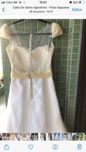 Vestido De Noiva Romntico