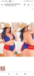 Moda Praia Plus Size