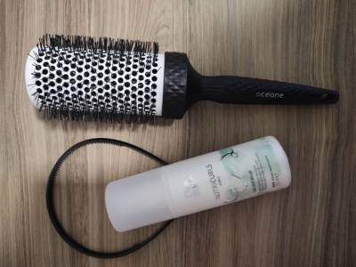 Escova De Cabelo E Leave In Wella