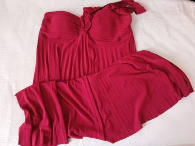 Vestido De Festa Vermelho Gg
