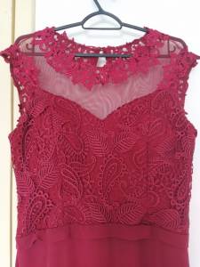 Vestido Marsala