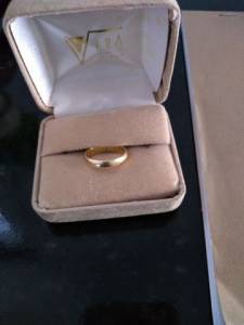 Vendo Aliana De Ouro ,