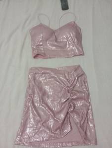 Conjunto Saia E Top
