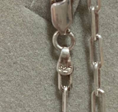Corrente De Prata 925 Modelo Cartier - 70 Cm