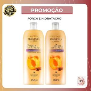 Kit Shampoo E Condicionador Avon Fora E Hidratao