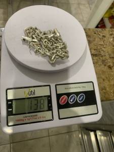 Cordo E Pulseira De Prata 950