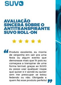 Desodorante Suvo .