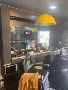 Bancada De Barbearia 2 Lugares