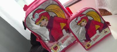 Kit Mochila E Lancheira. 50.00