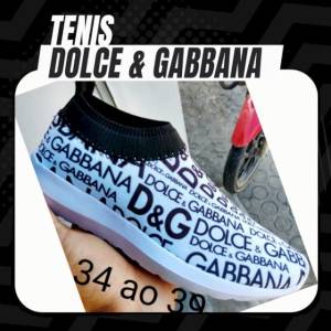 Tenis (leia Descrio) Novo Oferta Limitada Dolce Gabbana Meia