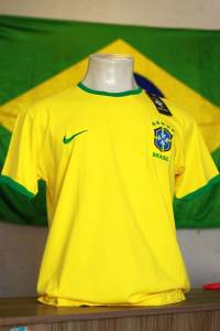 Camisa Personalizada Do Brasil Bordada