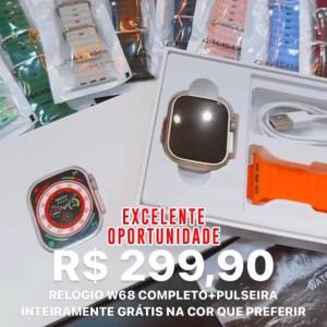 Relogio Smartwacht W68+ Ultra