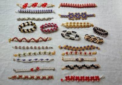 Pulseiras De Perolas De Abs Novas
