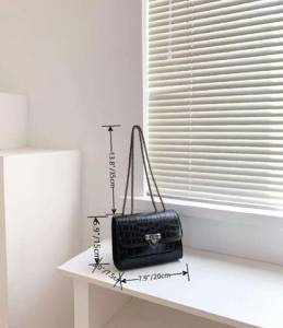 Bolsa Crocodilo Crossbody