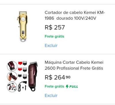 Mquininhas De Cortar Cabelo