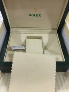 Caixa Embalagem Relgio De Luco Rolex Com Certificado De Garantia