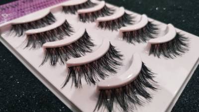 Cilios False Eyealash Portios 5 Pares 10und F-8