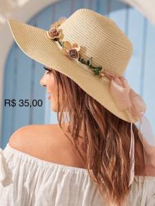 Chapu Com Detalhes De Flores