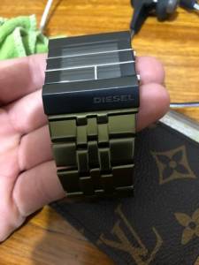 Relgio Diesel Verde Militar
