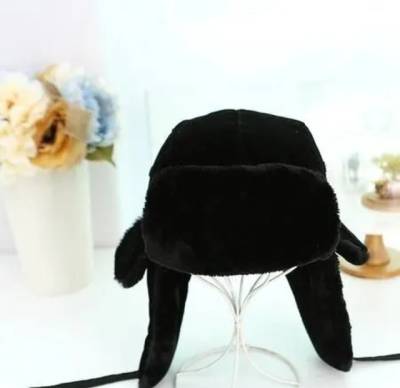Chapka Ushanka De Veludo Grosso, Frio Intenso