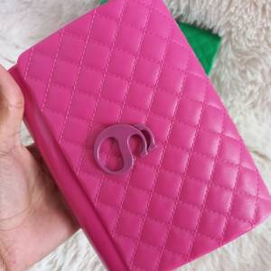 Bolsa Anny Silicone Cor Roxa E Verde