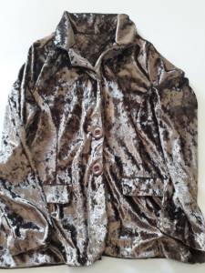 Blazer Veludo Molhado