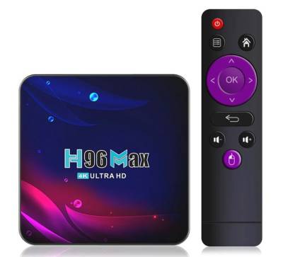 Tv Box H96 Top De Linha
