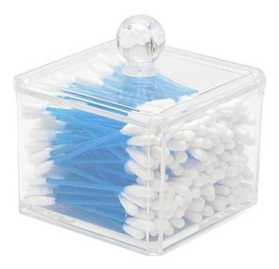 **porta Cotonete Algodo Organizador