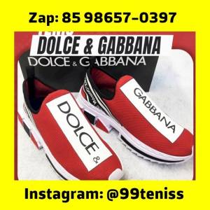 Tenis (leia Descrio) Novo Com Garantia Dolce Gabbana