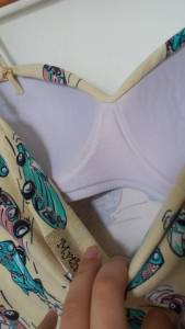 Body Vintage Estampado Sem Manga