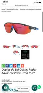 culos Oakley Radar Advancer Tecnology Prizm Trail Torch