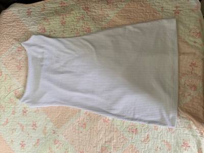 Vestido Curto Branco P