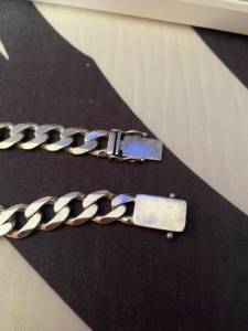 Pulseira Prata 950 Grossa