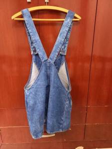 Jardineira Saia Jeans