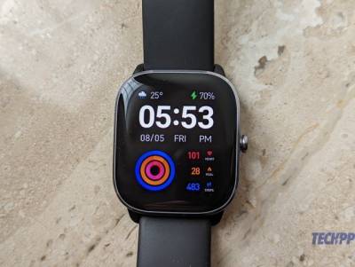 Smartwatch Amazfit Gts 4 Mini Gps, 5atm Lanamento