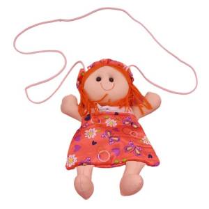 Bolsa Feminina Boneca Infantil Tecido