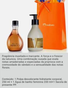 Kit Priprioca Colnia 200ml + Hidratante 250ml