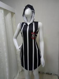 Vestido Capuz Corinthians