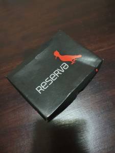 Carteira Slim Reserva Couro 100% 4 Cartes