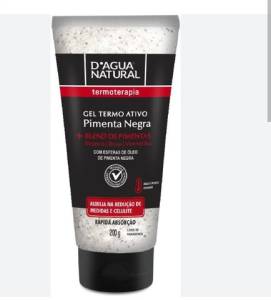 Gel Termo Ativo Pimenta Negra