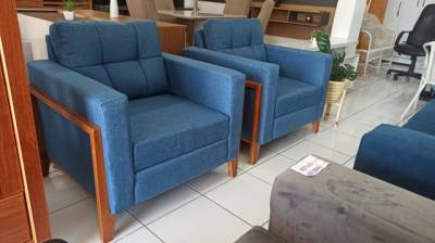 Kit Poltronas Linho Fabricamos